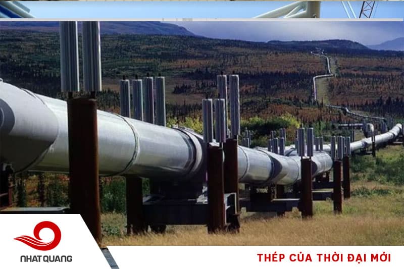 Hệ thống ống dẫn dầu của Nga sử dụng thép mạ kẽm làm vật liệu thành phần